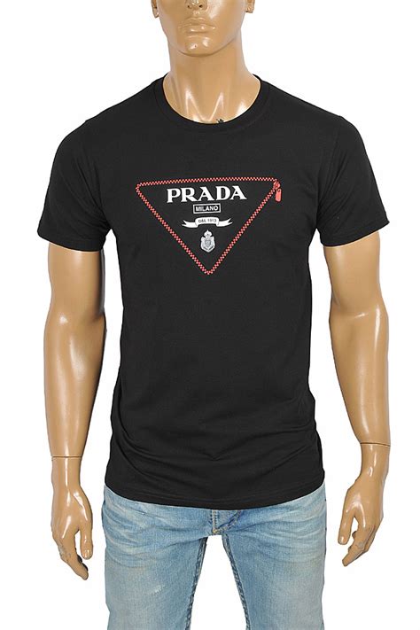 prada men's t shirt sale|Prada men' s t shirts.